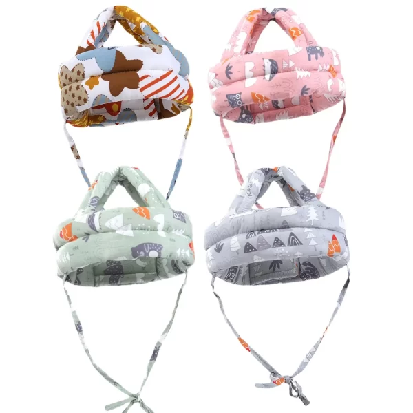 Baby Head Cushion Baby Walking Cotton Helmet With Y-Strap Baby Safety Products For Children's Playgrounds Home Nursery - Image 2