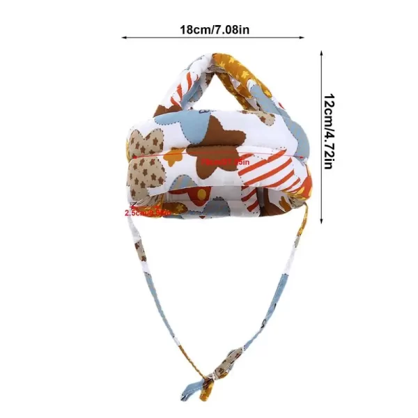 Baby Head Cushion Baby Walking Cotton Helmet With Y-Strap Baby Safety Products For Children's Playgrounds Home Nursery - Image 4