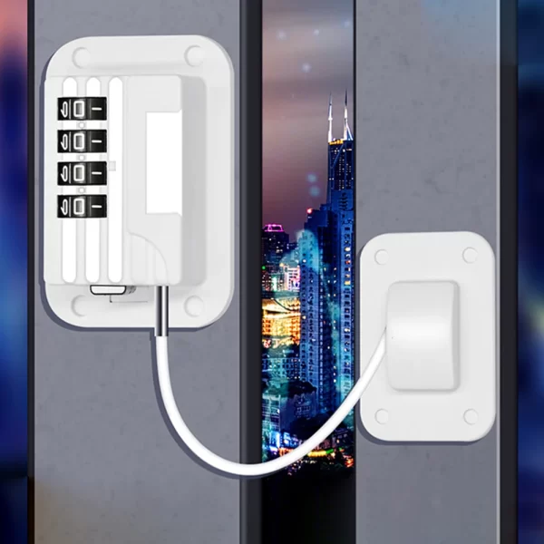 Baby Safety Cabinet Locks Digital Password Limit Positioning Combination Lock Child Safety Protection Sliding Window Door Locks
