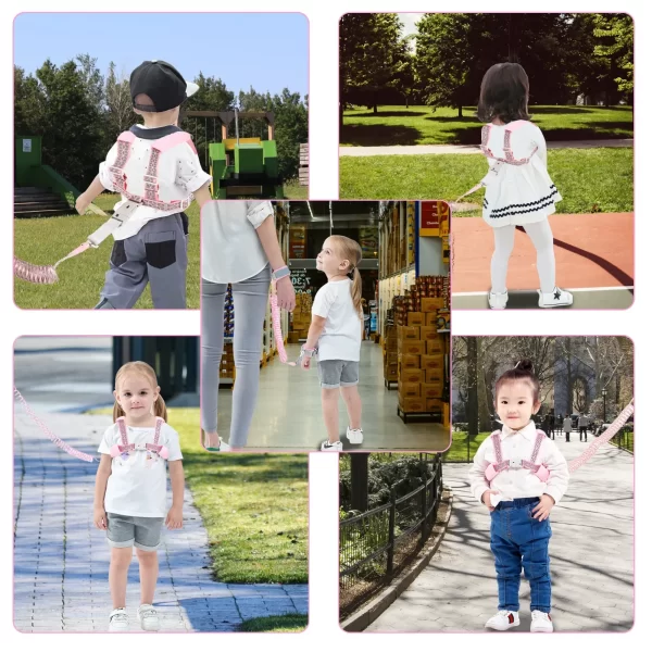 Baby Walking Safety Backpack Toddlers Leash Anti Lost Wrist Link Child Travel Bag for Kids Outdoor Activity Baby Accessories - Image 2