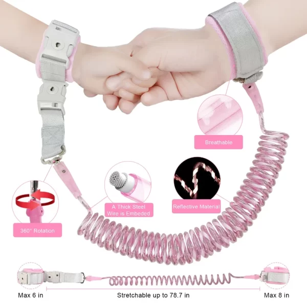 Baby Walking Safety Backpack Toddlers Leash Anti Lost Wrist Link Child Travel Bag for Kids Outdoor Activity Baby Accessories - Image 3