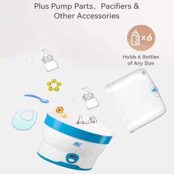 Large Capacity Baby Feeding Bottle Sterilizers with Automatic Power Off Control Baby Accessories Esterilizador De Biberones - Image 5