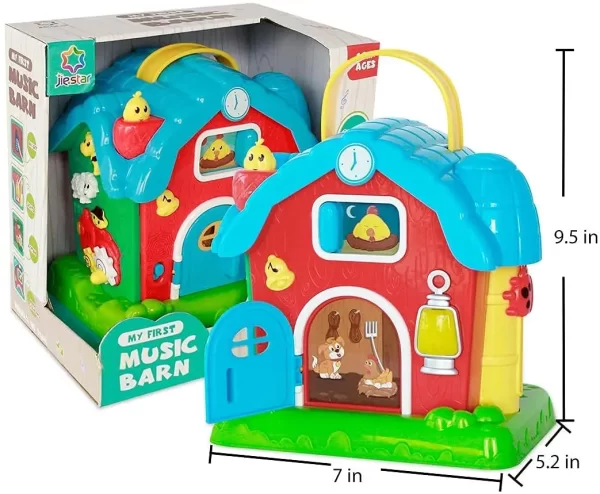 Musical Barn Activity Cube Learning Baby Toys Developmental Toddler Early Educational Baby Toys Interactive Toys - Image 2