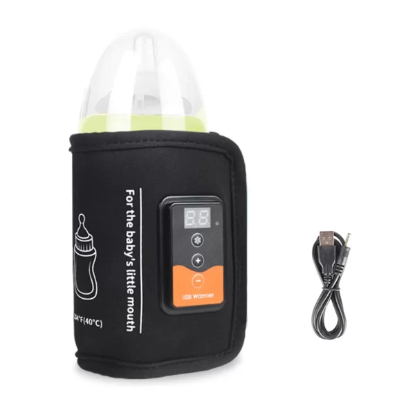 Smart Insulation Bag Constant Temperature Baby Feeding Milk Bottle Warmer Safety Baby Feeding Bottle Warmer Portable for Outdoor