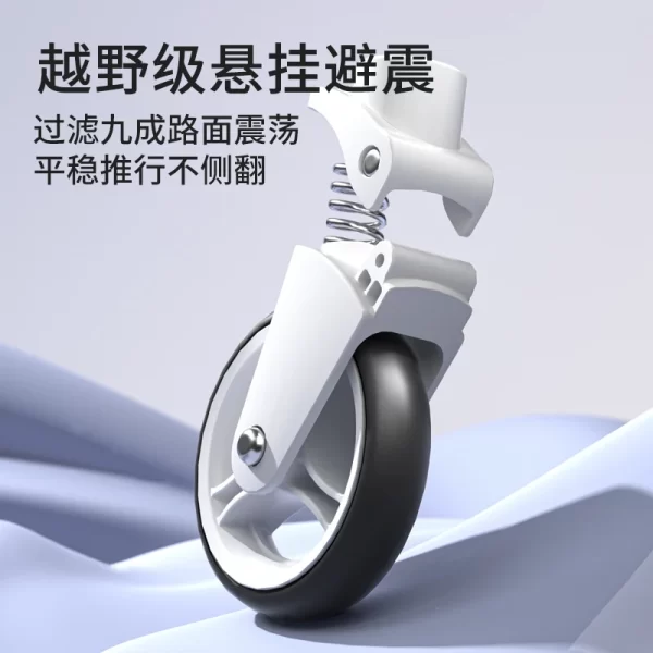 Stroller Children's Cart Lay Flat Prams Portable Travel Baby Carriage Luxury High Landscape Baby Seat Rotation Commutation - Image 5