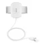 White Clip-on