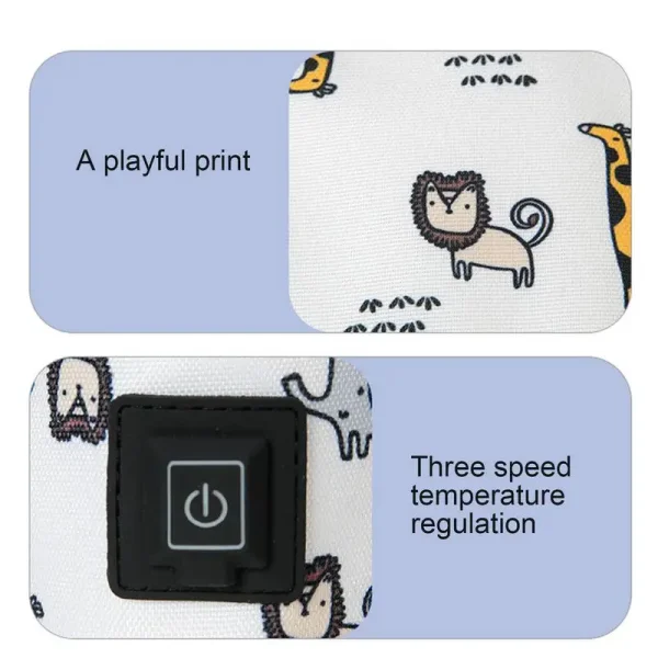 Portable Baby Bottle Warmer USB Travel Milk Warmer Infant Feeding Bottle Heated Cover Insulation Thermostat Heater accessories - Image 6
