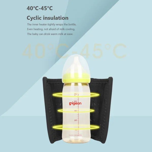 Smart Baby Bottle Holder Constant Temperature Baby Feeding Bottle Warmer Safety Infant Bottle Feeding Warmers for Travel Carrier - Image 2