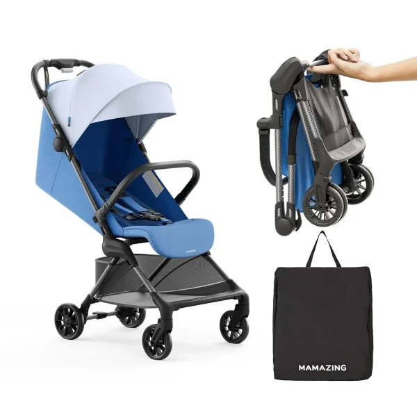 Lightweight Baby Strollers for Airplane, Ultra-Compact Travel Stroller, Light & Strong Portable Toddler Stroller