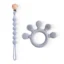 Gray 2PC Teether